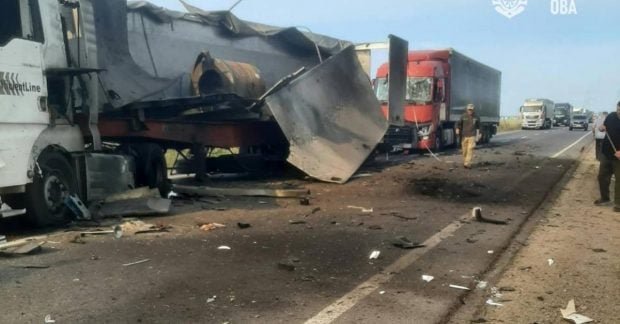 Rusijos pajėgos apšaudė Odesos srities kelius, sužeisti penki žmonės, dalis hospitalizuoti